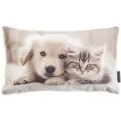 Magma Heimtex Magma gefülltes Kissen Pets 'Friends' 30 x 50 cm Natur
