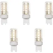 LUEDD 5er-Set G9 LED-Lampen Klar 2W 370 lm 3000K