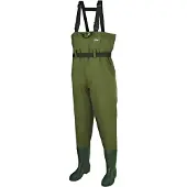 Dam Hydroforce Nylon Taslan Chest Wader Bootfoot Green 42-L