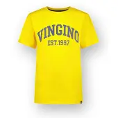 Vingino T-Shirt Icon-logo-SS Junge Gelb 104