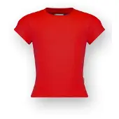 Vingino T-Shirt Icon-Crop rib tee Mädchen Rot 92