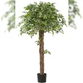 Creativ Green künstliche Pflanze Ficus Benjamina, 175cm