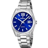 Festina Herrenuhr Klassik Armbanduhr Edelstahl silber UF20707/4