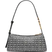 DKNY für Damen. R5235G57 Avril Tz Tasche schwarz (OSFA), Lässig, PVC