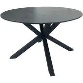 LC Garden Bari Garten Esstisch Rund 120cm Grau/Anthrazit