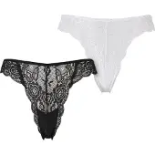 Urban Classics Damen Spitzen-Tanga