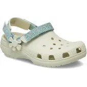 Crocs Pantoletten Clsc Dnm Flwr Adj BackstrapCgK 212511 Grau