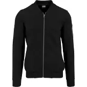 Urban Classics Anorak "Herren Sweat Bomber Jacket" 1 Stk. tlg. ohne Kapuze