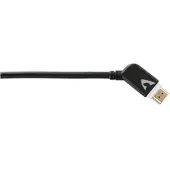 Avinity 127010 10,2 Gbit/s Stecker Abgewinkelt HDMI auf HDMI Typ A (Standard) 1,5 m (Grau)
