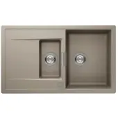 Schock Einbauspüle Cristadur Mono D-150 A Green Line Twilight TWI Exzenterbedienung