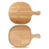 Churchill Livingstone 4 x Servierbrett mit Griff 32cm OAK WOOD