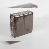 QUICKY Airlaid-Servietten, 40 x 40 cm, braun, 800 Stück (50x16)