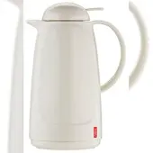 Helios Isolierkanne RELAX PUSH 1,0 l weiß