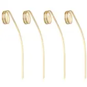 Papstar 600 Fingerfood - Spieße 11 cm "Curved & Loop"