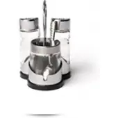 Comas Salz/Pfeffer/Senf-Set Paris Model Vinagr/Saleros/Quese
