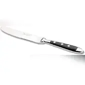Esmeyer Tafelmesser im Nostalgie-Design, schwarz, 18/10 Edelstahl, 216 mm Länge