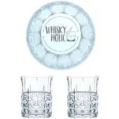 Nachtmann Whiskyglas mit Gravur Whiskyholic, 2er Set
