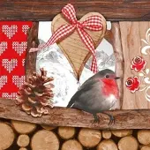 Mank Airlaid Serviette Gizmo, 40x40 cm, 50 Stück -