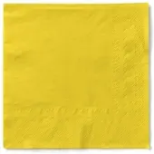 Mank Tissue Serviette Gelb, 24 x 24 cm, 150 Stück -
