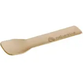 VEPATIM 750x Eislöffel Eisspatel Papier Karton FSCR 'naturesse' 9,5 cm braun