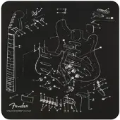 Fender Mousepad Exploded Strat - Mousepad