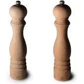 Peugeot Mühlenset 30cm Buchenholz Stahlmahlwerk Pfeffermühle Salzmühle PARIS