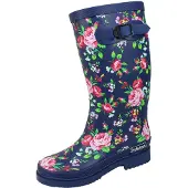 Bockstiegel Regenstiefel Julia in dunkelblau/multi in dunkelblau/multi | Gr.: 36
