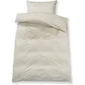 Doris Meyer Uni Interlock Jersey Bettwäsche 155x200 cm + 80x80 cm | kiesel - grau