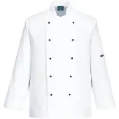 Portwest Kochjacke C834-Somerset Weiß 4XL