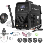 Stahlwerk Plasmaschneider CUT 60 P Digital – Vollausstattung – Plasmaschneidgerät mit 60 A, Schneidleistung bis 20 mm, Inverter, HF-Pilotzündung
