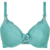 Chantelle Co Bra Underw. Covering Molded New Peacock Lurex Größe: C90 | BHs Outlet | Damen