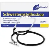 Meditrade Stethoskop zur Auskultation 9805 , 1 Karton = 100 Stück