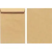 Herlitz Versandtaschen B4 gummiert VE=60x10 Stück braun 100g/qm