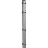 MR-Zaun Eckpfosten feuerverzinkt zum Einbetonieren, Klemmhalter, 1.030 mm