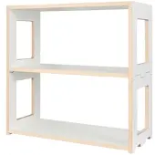 Tojo - hochstapler Blick Regalsystem, Regal 76 x 73,5 cm, weiß