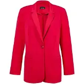 Goldner Jackenblazer "Damenblazer mit Reverskragen und Paspeltaschen" mit formgebenden Teilungsnähte
