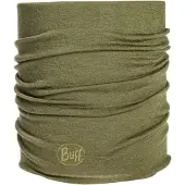 Buff Halskette lightweight merino wool solid bark