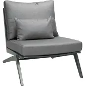 Stern Jackie Loungesessel Aluminium