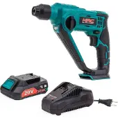 Nac Akku-Bohrhammer 20V 2,0Ah SDS Plus 1,1J Schlagenergie 900 U/min