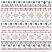 Ava 25 Papierservietten 40x40cm Stoffähnliche Weihnachtsservietten Tischservietten