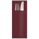 VEPATIM 250x Servietten Bestecktaschen Premium 32 x 40 cm Airlaid bordeaux