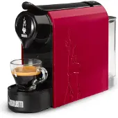 Bialetti Gioia, Espressomaschine, 0,5 l, Kaffeekapsel, 1200 W, Schwarz, Rot