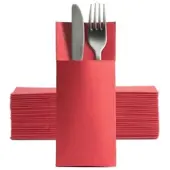 Ornamensa Softpoint 50 Besteckservietten Bestecktaschen rot