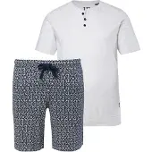 JP 1880 Langer Schlafanzug in offwhite | Gr.: 8XL