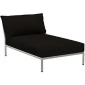 Houe LEVEL 2 Chaiselongue Aluminiumgestell