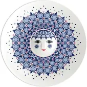 Bjørn Wiinblad - Olga Platte - Blau - Ø33 cm