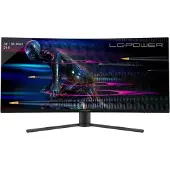 LC-Power LC-M34-UWQHD-165-C, 86,4 cm (34"), 3440 x 1440 Pixel, UltraWide Quad HD, 4 ms, Schwarz, Rot