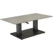 LC Garden Como Lifttisch Grau/Anthrazit