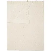 Essenza Knitted Ajour Antique White Plaid 130 x 170 cm