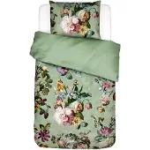Essenza Bettwäsche Fleur Quiet Green Baumwollsatin-135 x 200 cm